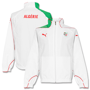 10-11 Algeria Woven Jacket - White