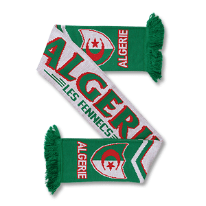 Algeria Jacquard Scarf - Green