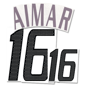 04-05 Argentina Home Aimar 16 Official Name and Number
