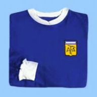 Argentina 1982 World Cup Shirt Childrens