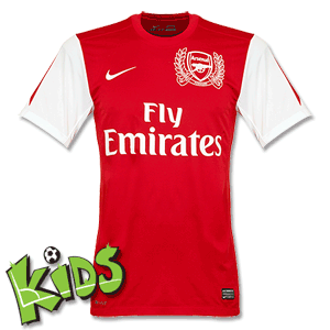 11-12 Arsenal Home Shirt - Boys