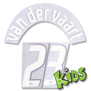 04-05 Hamburg Away Boys Van der Vaart 23 Name and Number Transfer