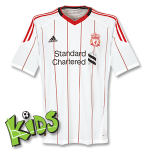 10-11 Liverpool Away Shirt - Boys
