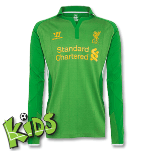 12-13 Liverpool Home GK Shirt - Boys