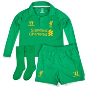 Liverpool Home Goalkeeper Infant Kit 2012/13
