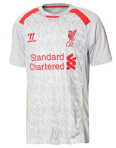 Warrior Sports Liverpool 2013/14 Short Sleeve Training Top Junior