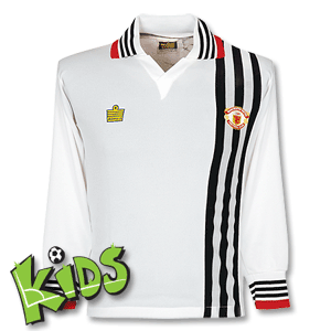 72-82 Man Utd Away L/S Shirt Boys - Grade 8
