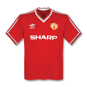 86-88 Man Utd Home Shirt - Grade 8