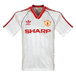 88-90 Man Utd Away Shirt - Grade 8