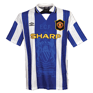 94-96 Man Utd 3rd Shirt - Grade 8