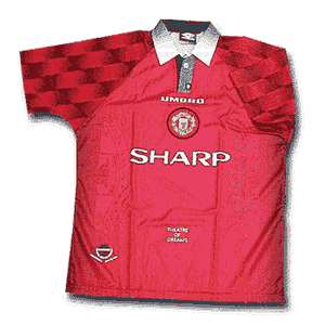 96-98 Man United Home Shirt