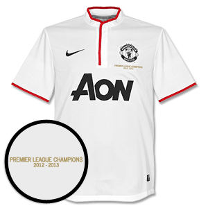Man Utd Away Shirt 2012 2013 with Champions Transfer
