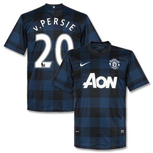 Man Utd Away van Persie Shirt 2013 2014