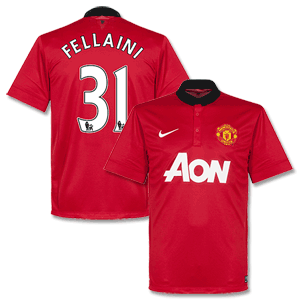Man Utd Home Fellaini Shirt 2013 2014