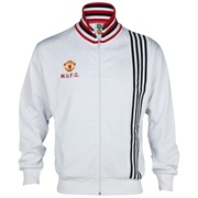 Manchester United 1977 Track Jacket - White