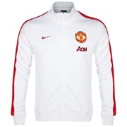 Manchester United Authentic N98 Jacket - Kids White
