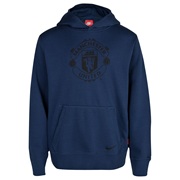 Manchester United Core Hoody - Kids Navy