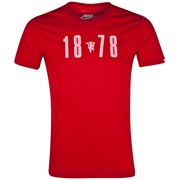 Manchester United Covert Graphic T-Shirt Red