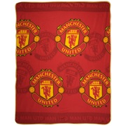 Manchester United Crest Fleece Blanket