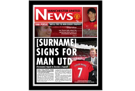 Personalised Manchester United News