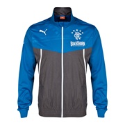 Glasgow Rangers King Walkout Jacket - Puma Royal/Dark Grey Heather Royal Blue