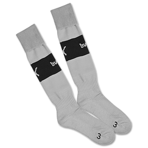 12-13 Borussia Dortmund GK Socks - Grey