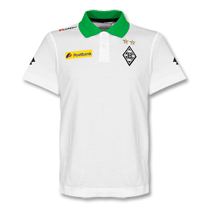 12-13 Borussia Monchengladbach Official Polo Shirt - White