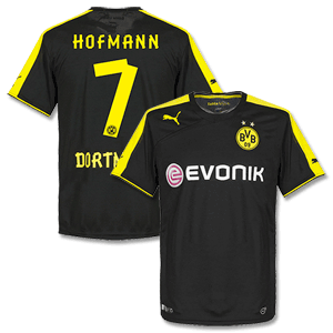 Borussia Dortmund Away Shirt 2013 2014 + Hofmann 7