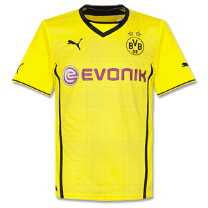Borussia Dortmund Home Authenic Shirt 2013 2014