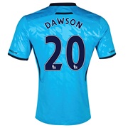 Tottenham Hotspur Away Shirt 2013/14 - Womens with Dawson 20 printing