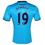Tottenham Hotspur Away Shirt 2013/14 - Womens with Dembele 19 printing