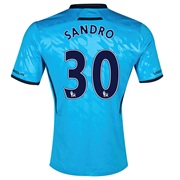 Tottenham Hotspur Away Shirt 2013/14 - Womens with Sandro 30 printing