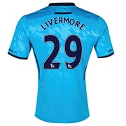 Tottenham Hotspur Away Shirt 2013/14 with Livermore 29 printing
