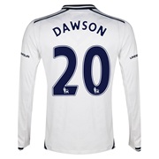 Tottenham Hotspur Home Shirt 2013/14 - Long Sleeve with Dawson 20 printing