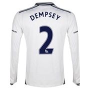 Tottenham Hotspur Home Shirt 2013/14 - Long Sleeve with Dempsey 2 printing