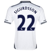 Tottenham Hotspur Home Shirt 2013/14 - Womens with Sigurdsson 22 printing