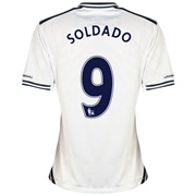 Tottenham Hotspur Home Shirt 2013/14 - Womens with Soldado 9 printing