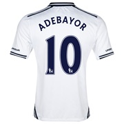 Tottenham Hotspur Home Shirt 2013/14 with Adebayor 10 printing
