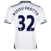 Tottenham Hotspur Home Shirt 2013/14 with Assou-Ekotto 32 printing