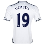 Tottenham Hotspur Home Shirt 2013/14 with Dembele 19 printing