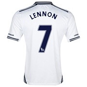Tottenham Hotspur Home Shirt 2013/14 with Lennon 7 printing