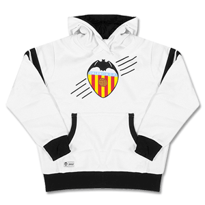 Valencia Boys White Hoody 2013 2014