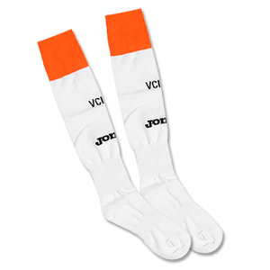 Valencia White Home Socks 2013 2014