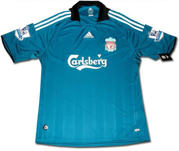 New Liverpool FC European 2008 Shirt