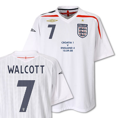 Theo Walcott England Shirt