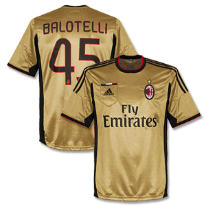 AC Milan 3rd Balotelli Shirt 2013 2014