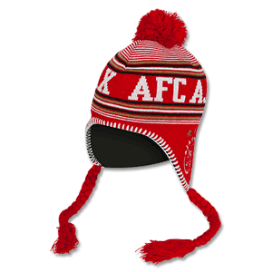 2014 Ajax 3 Star Beanie Hat - Red