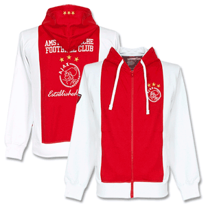 2014 Ajax Hooded Sweater - Red/White