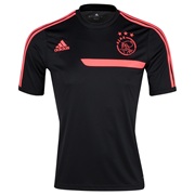 Ajax Training Jersey - Black/Red Zest