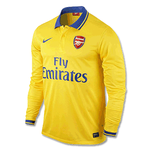 Arsenal Away L/S Shirt 2013 2014